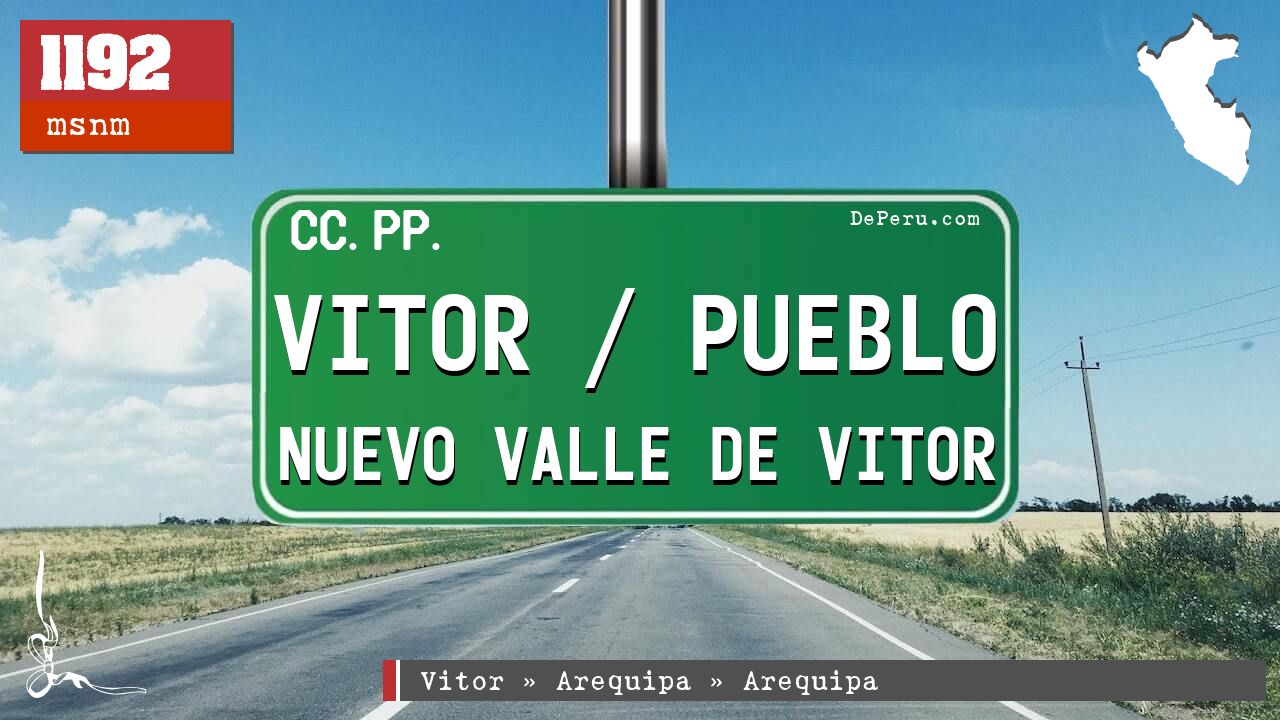 Vitor / Pueblo Nuevo Valle de Vitor