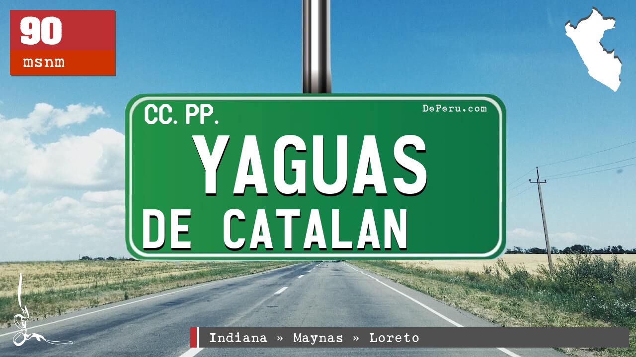 Yaguas de Catalan