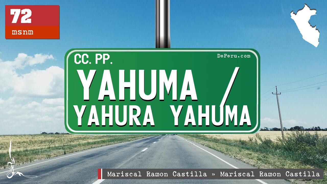 Yahuma / Yahura Yahuma