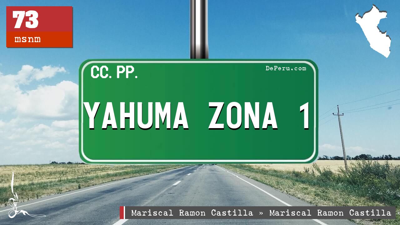 YAHUMA ZONA 1