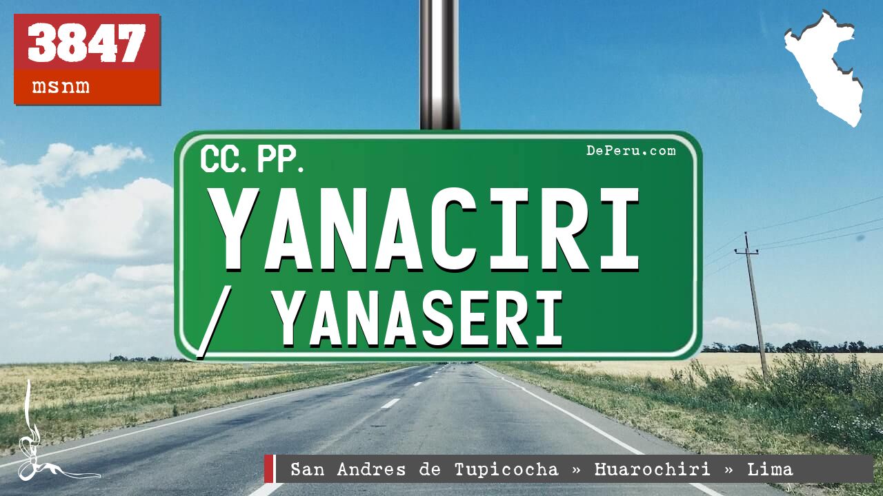 Yanaciri / Yanaseri