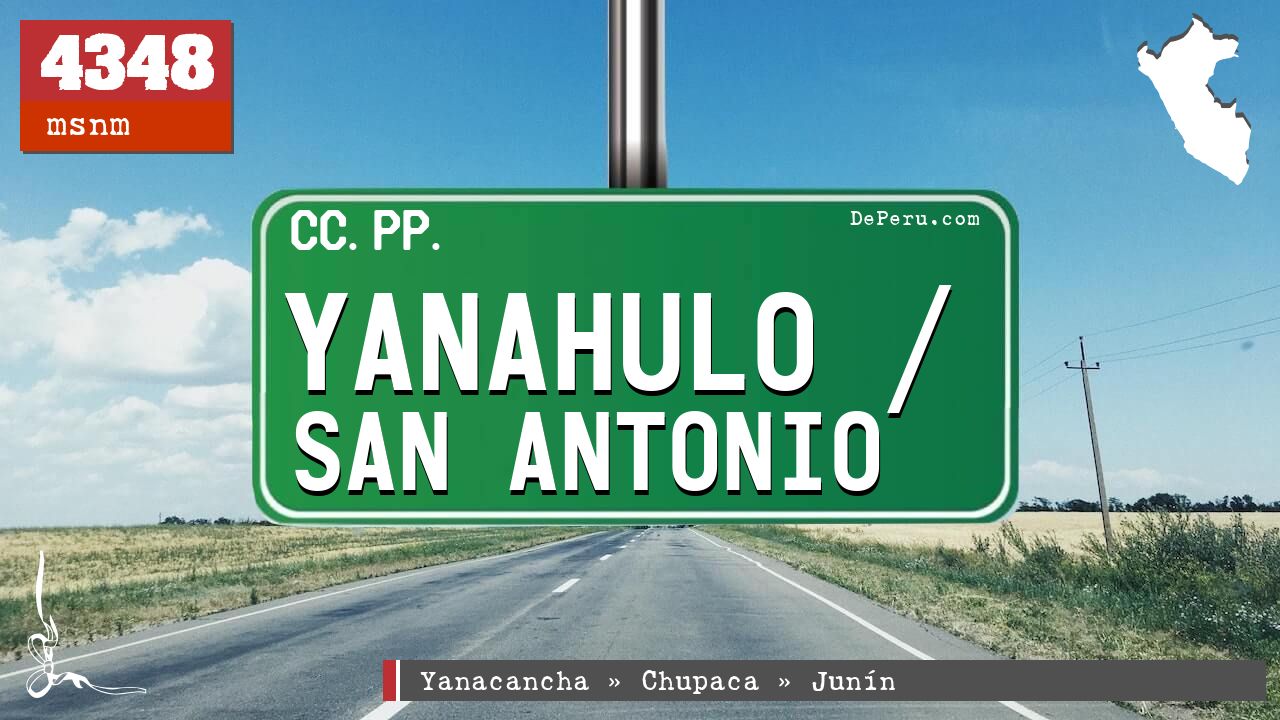 Yanahulo / San Antonio