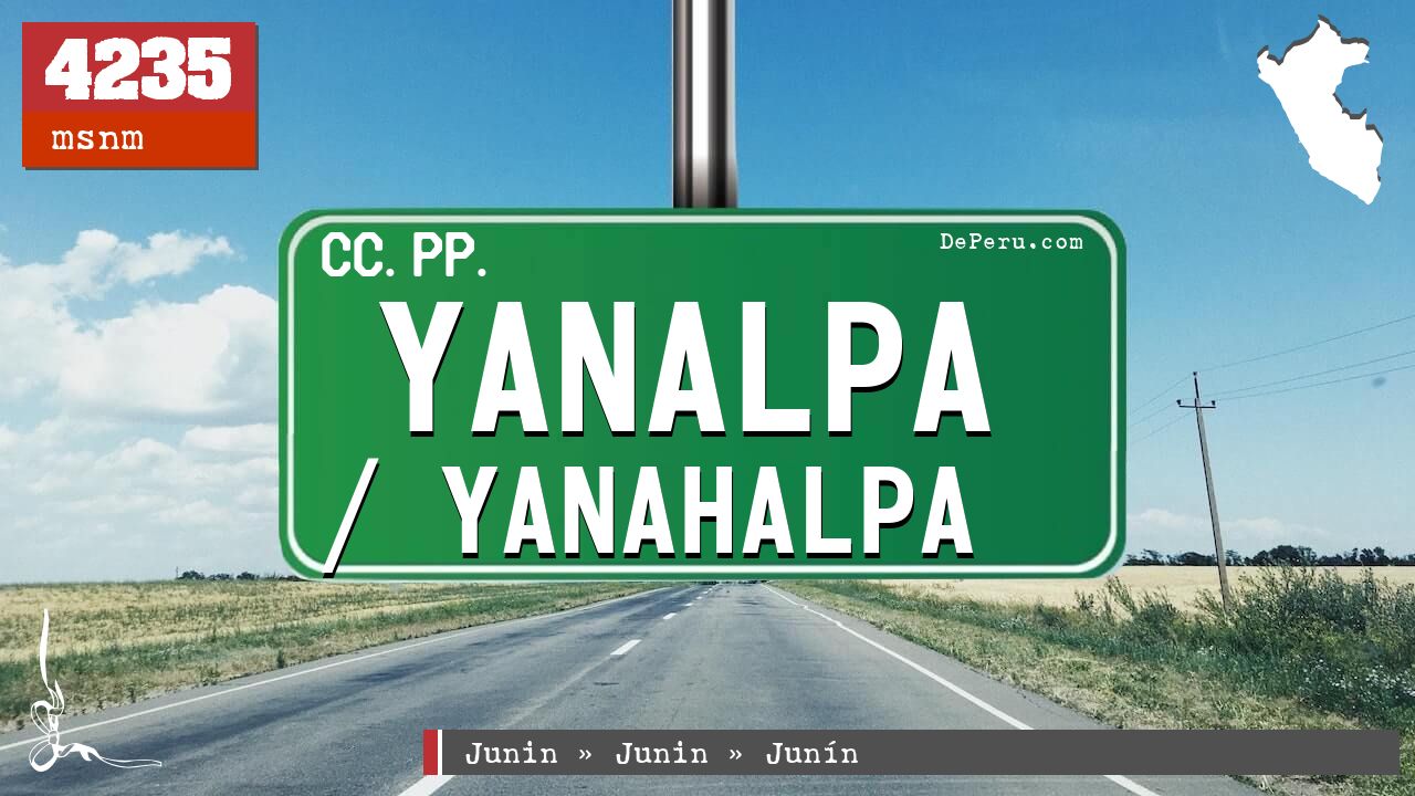 Yanalpa / Yanahalpa