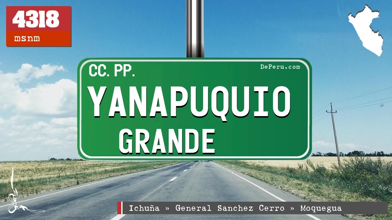 Yanapuquio Grande