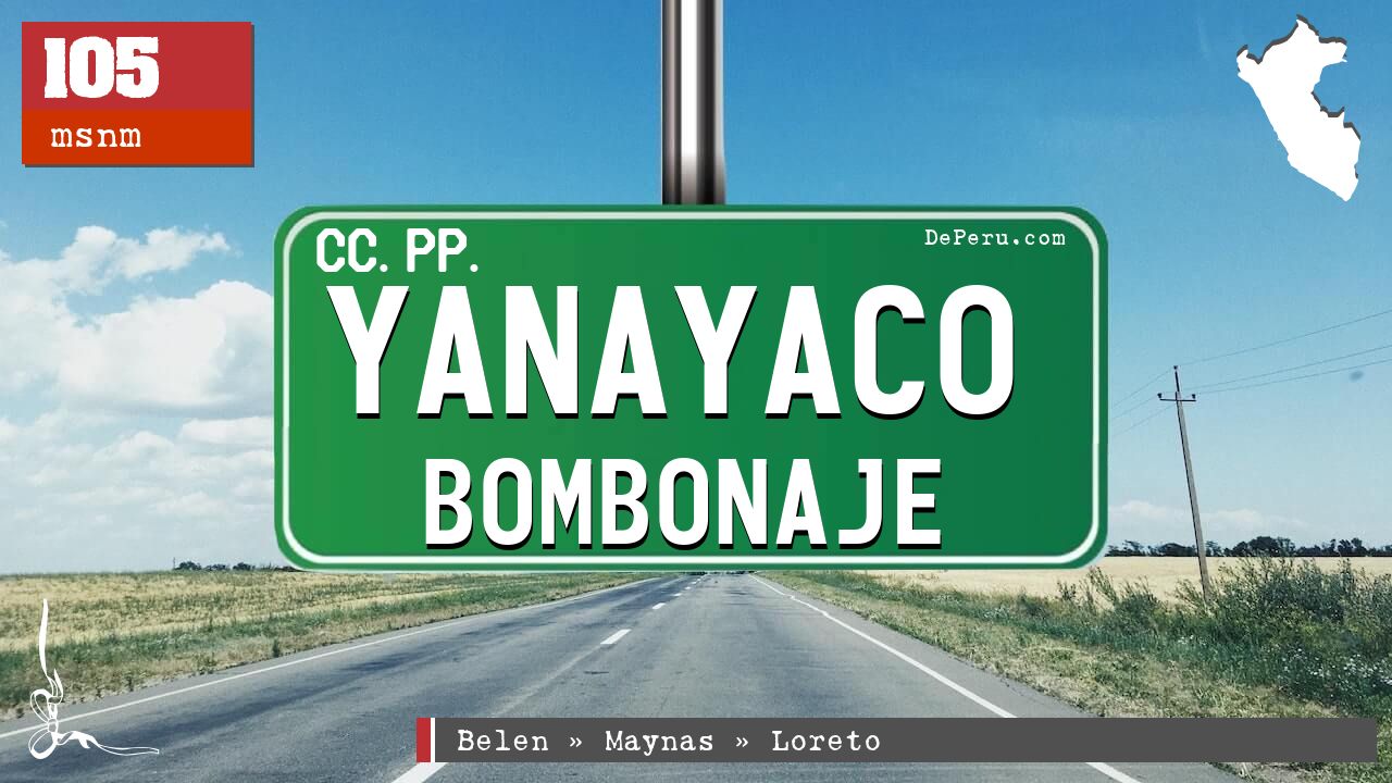 Yanayaco Bombonaje