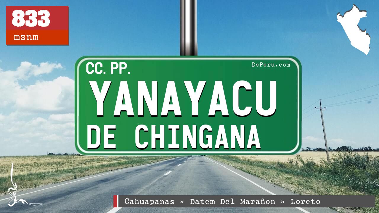 Yanayacu de Chingana