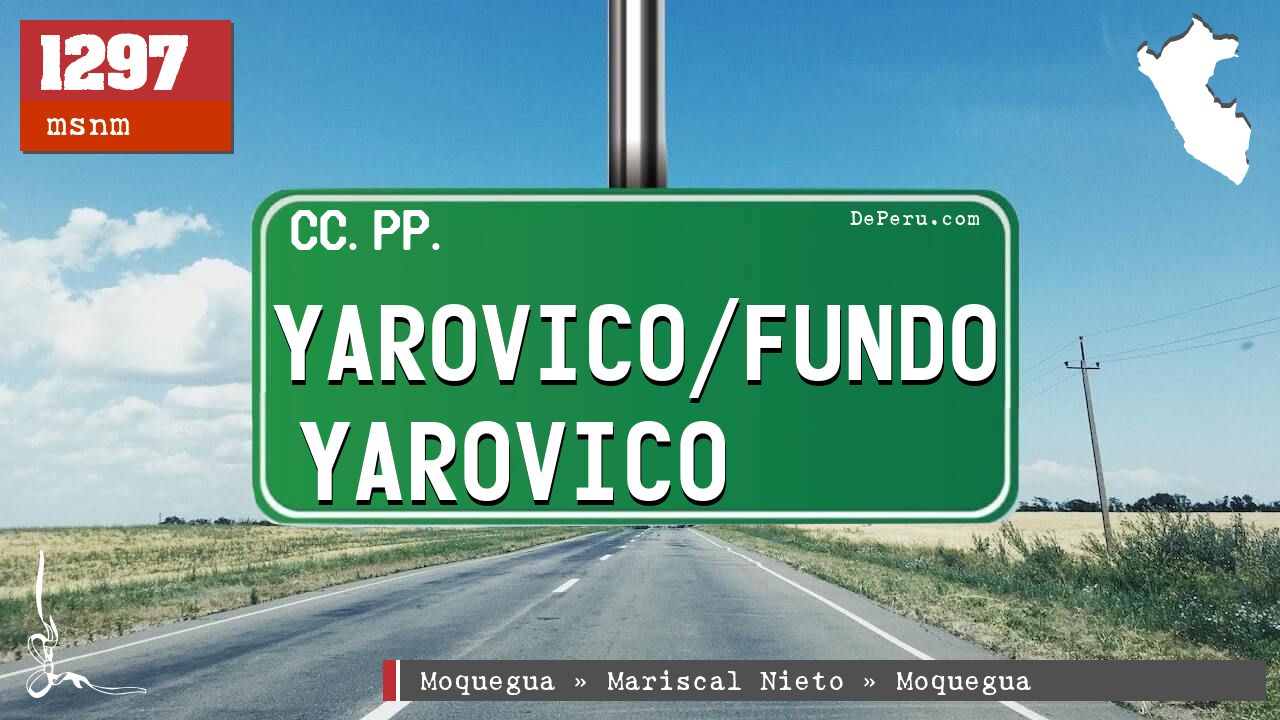 Yarovico/Fundo Yarovico