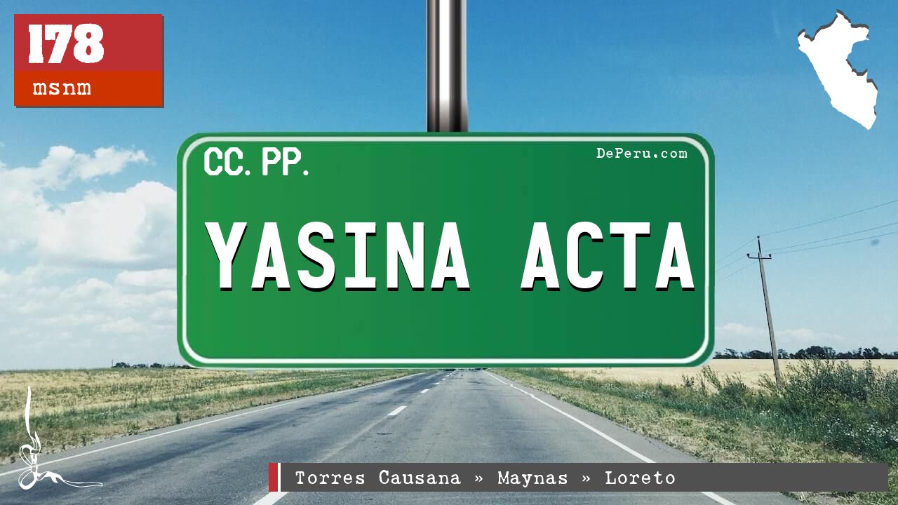 YASINA ACTA