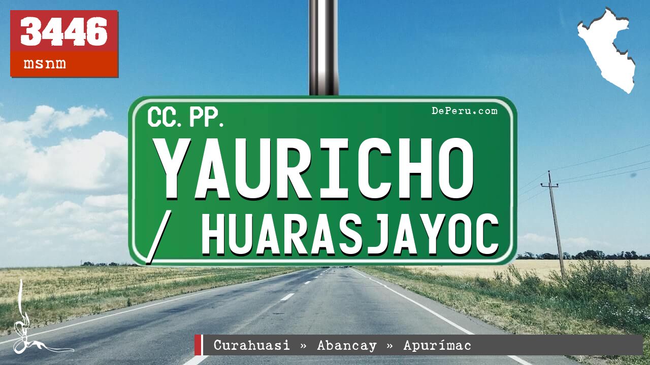 Yauricho / Huarasjayoc