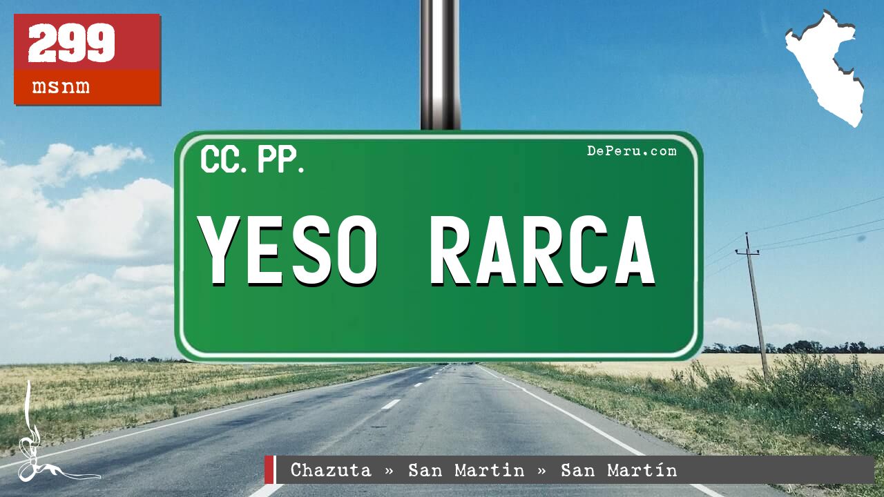 Yeso Rarca