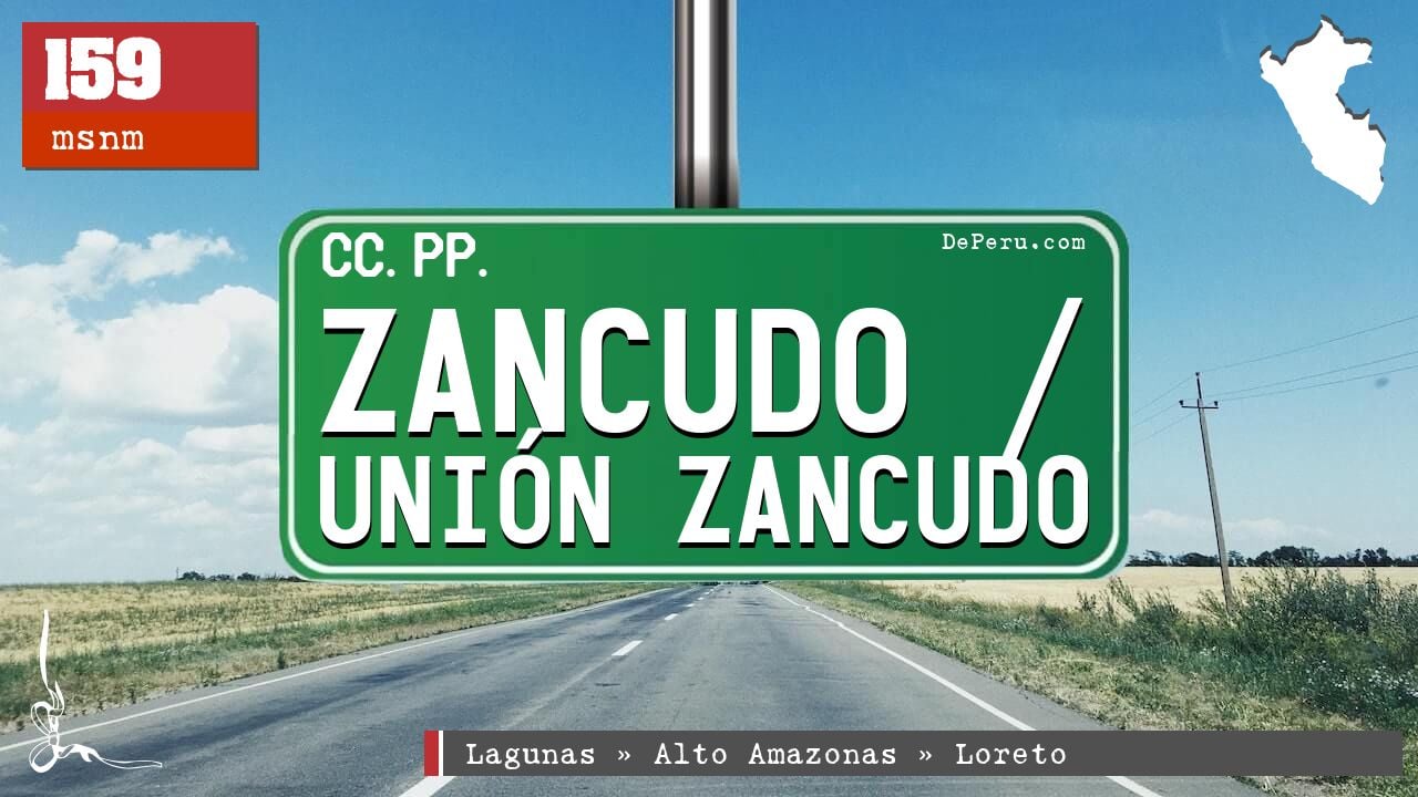 Zancudo / Unin Zancudo