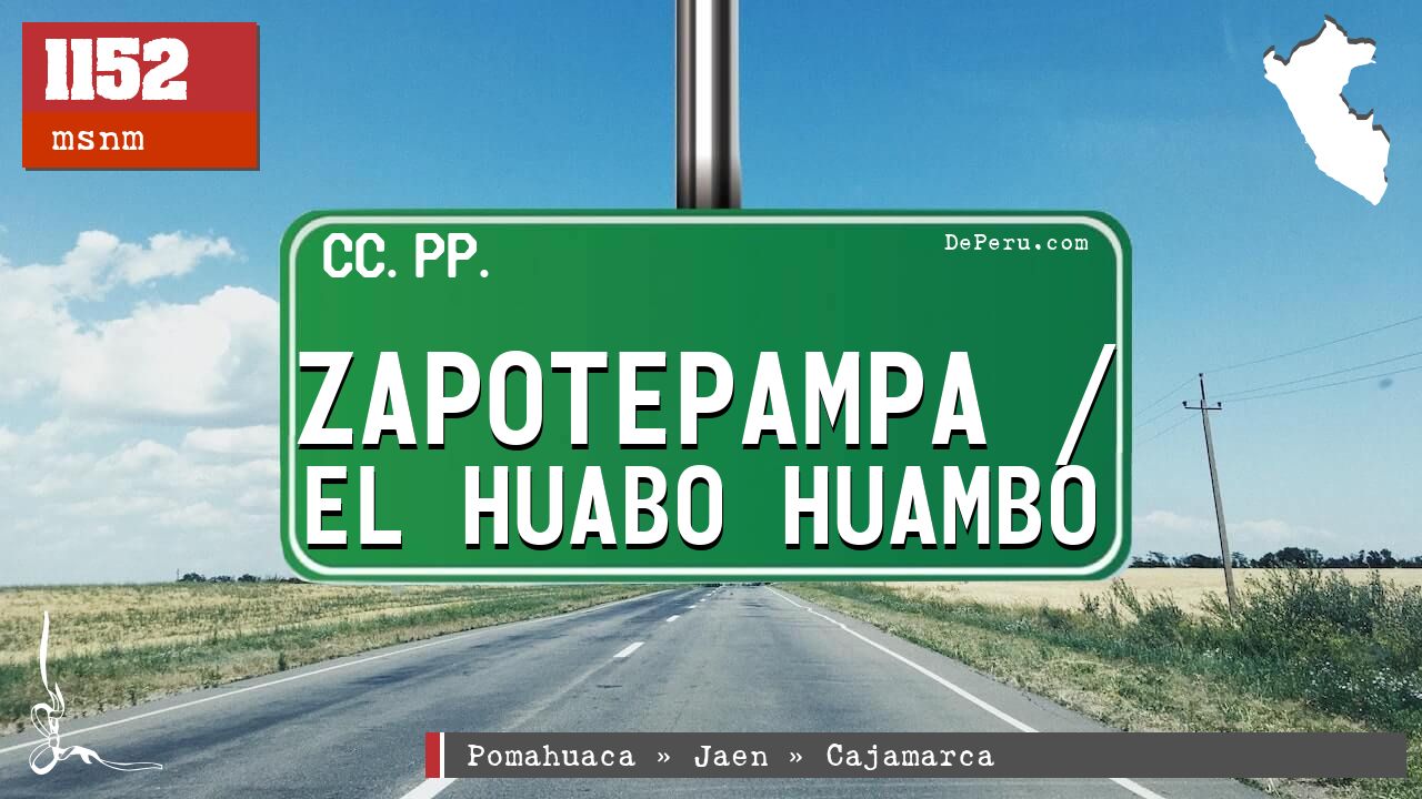 Zapotepampa / El Huabo Huambo