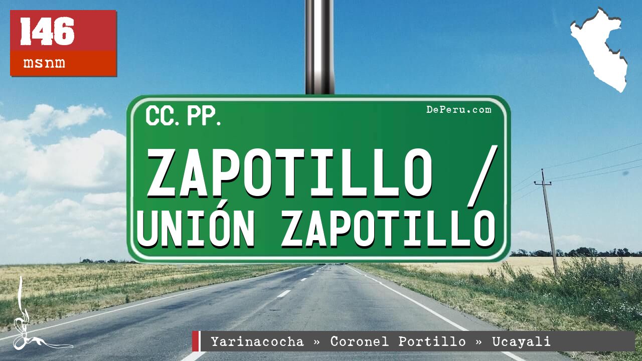 Zapotillo / Unin Zapotillo