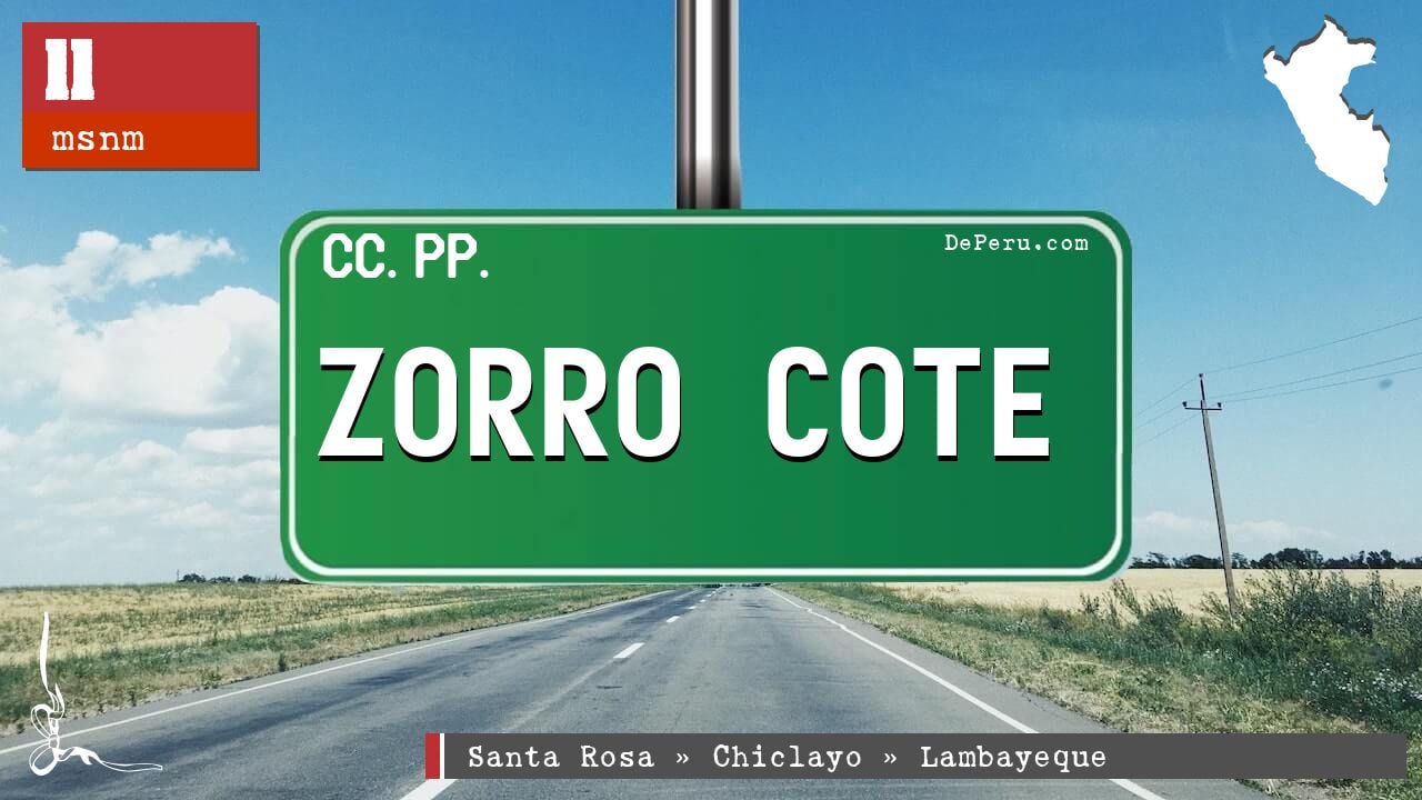 ZORRO COTE