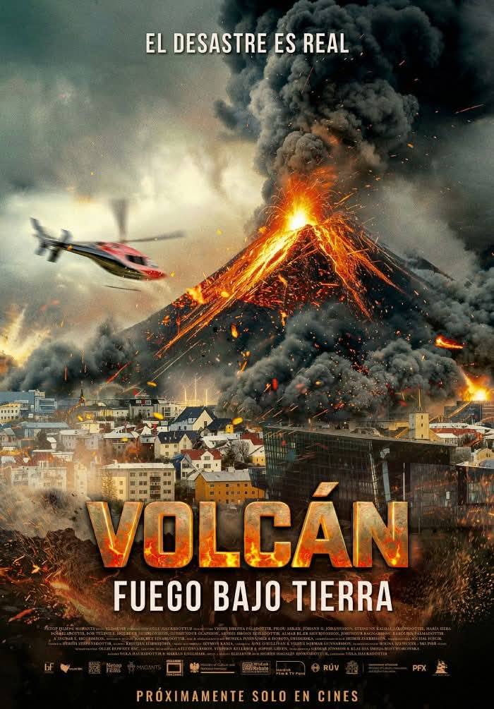 Volcán Fuego bajo Tierra