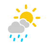 IQUITOS, con Lluvias aisladas. Chubascos moderados (SH+)