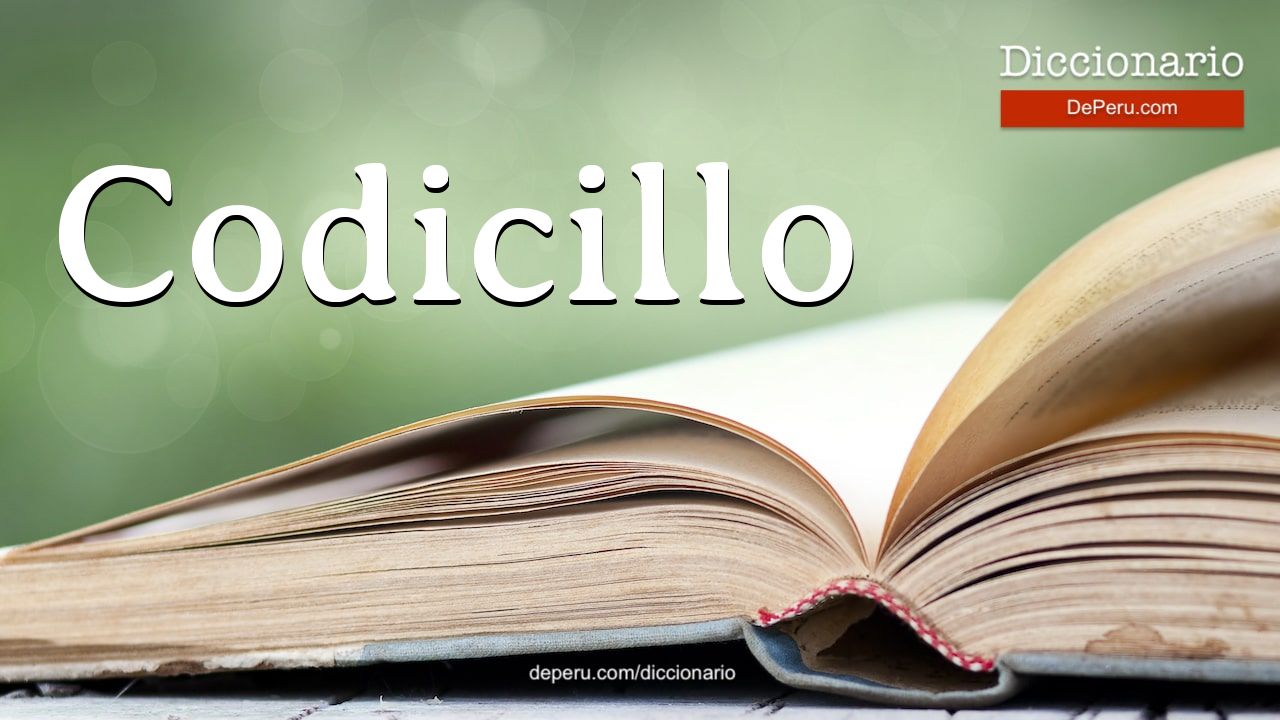 Codicillo