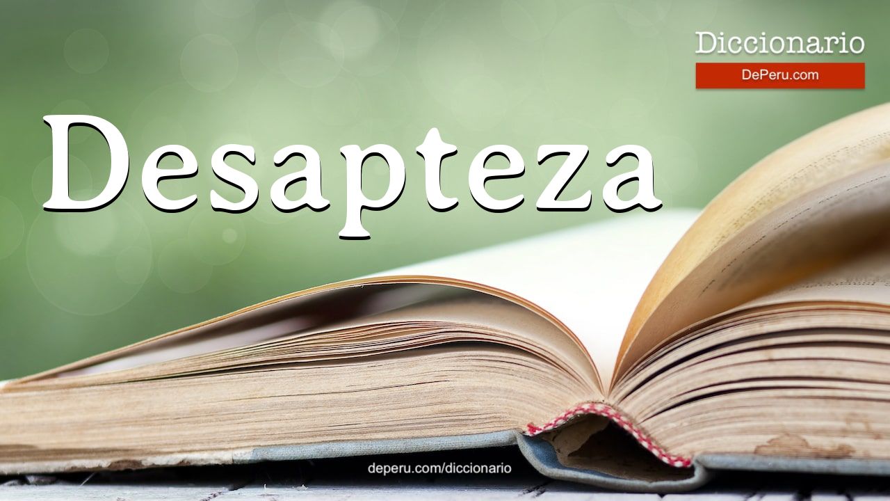 Desapteza