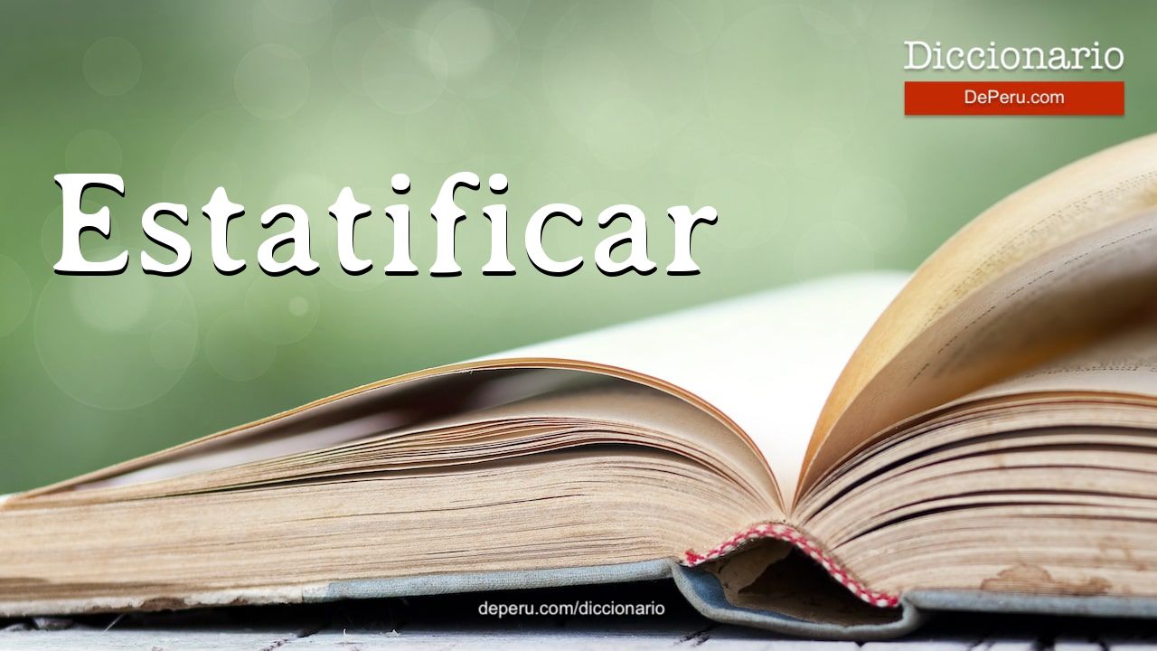Estatificar
