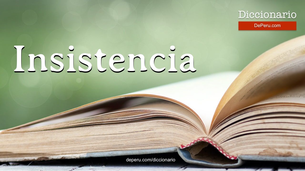 Insistencia