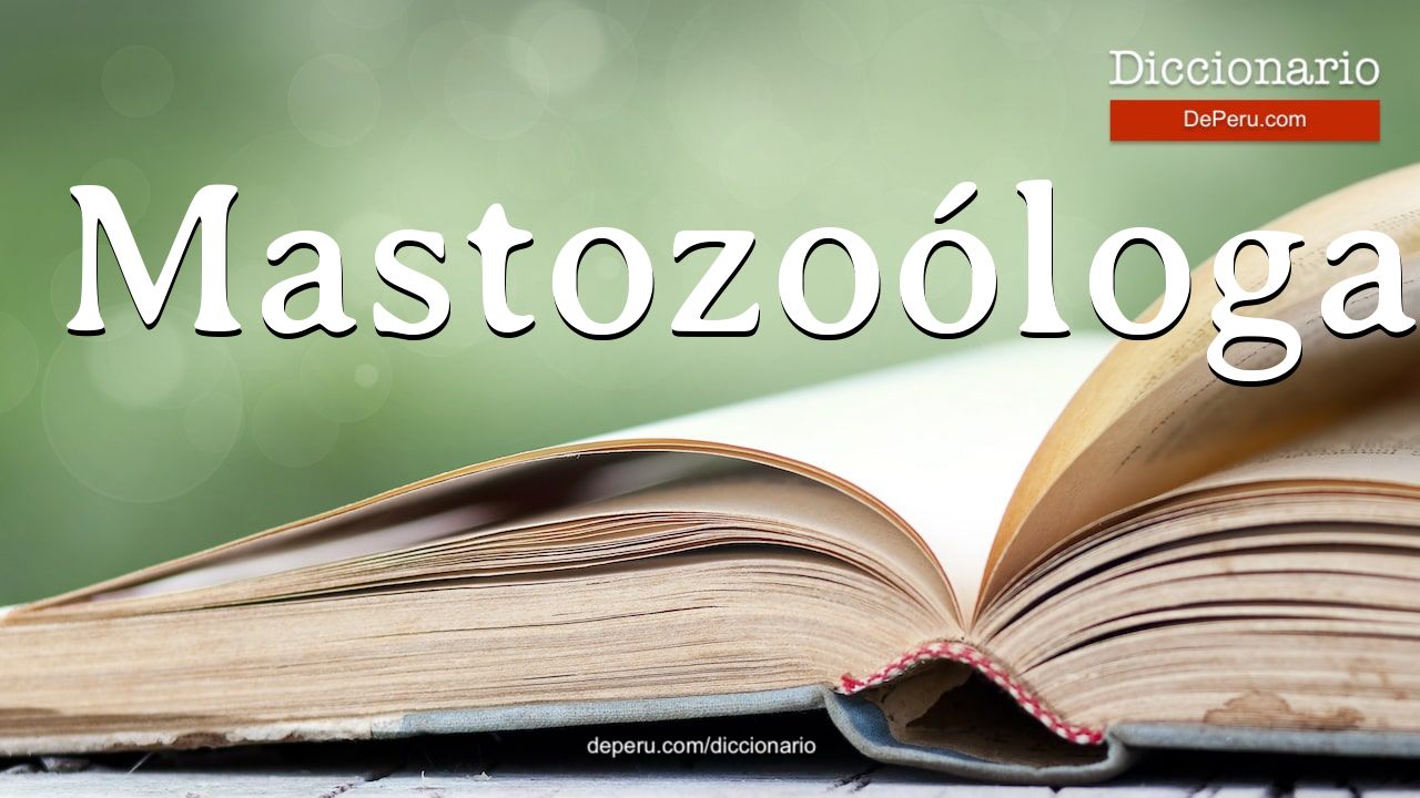 Mastozoóloga