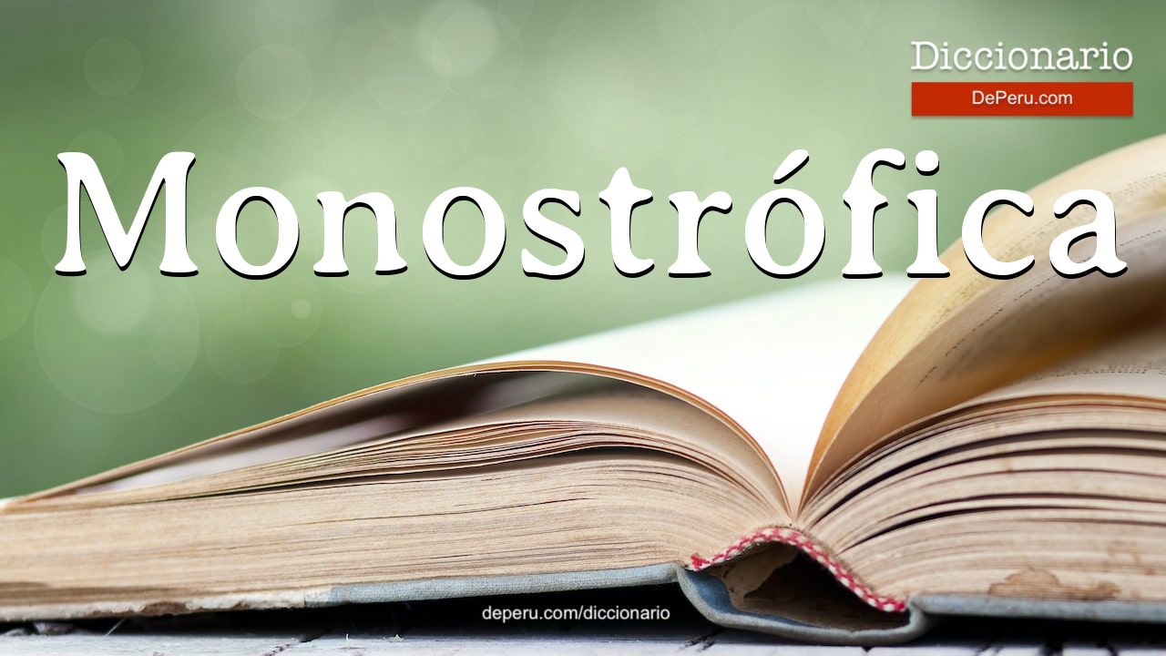 Monostrófica
