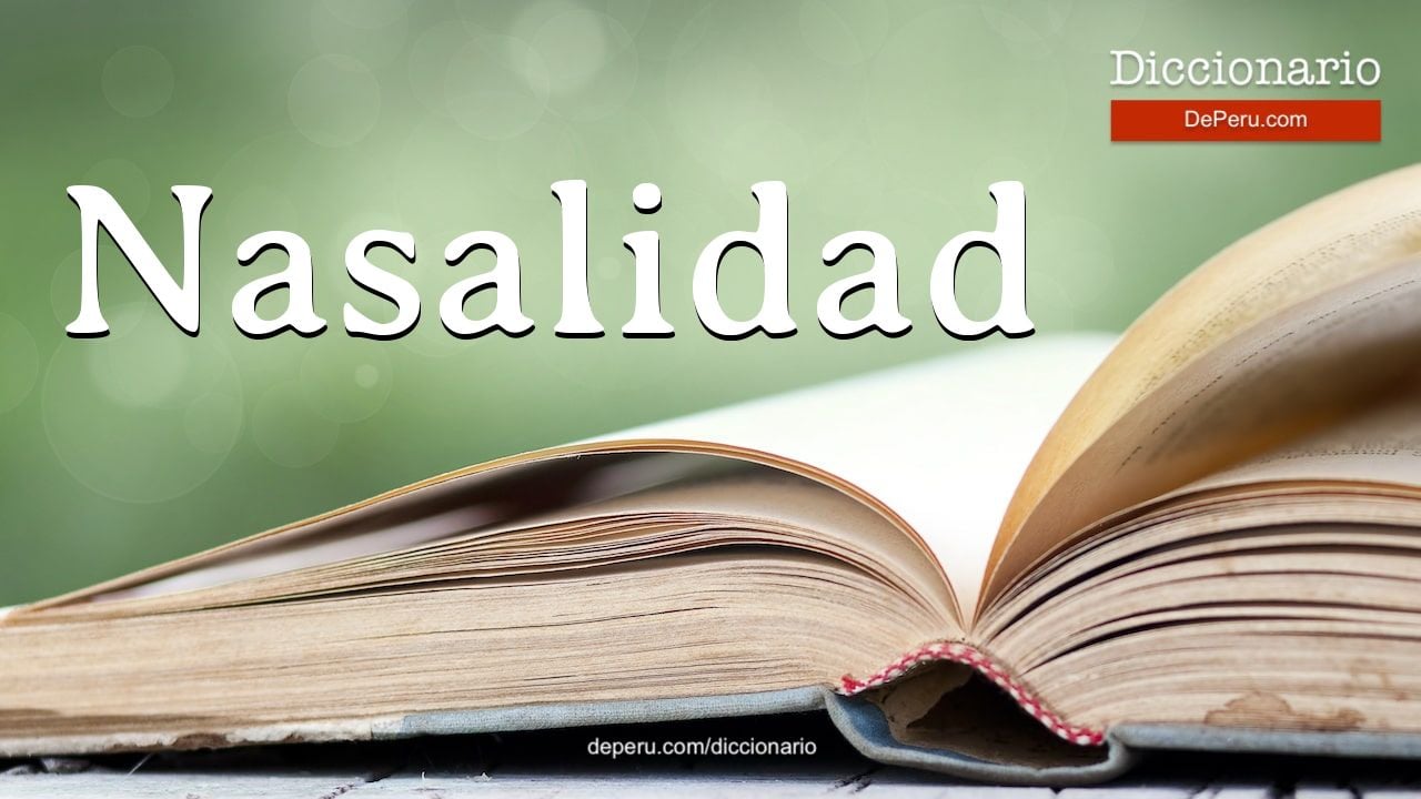 Nasalidad