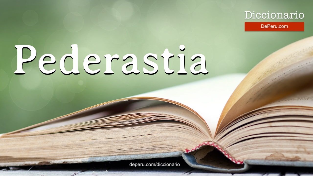 Pederastia