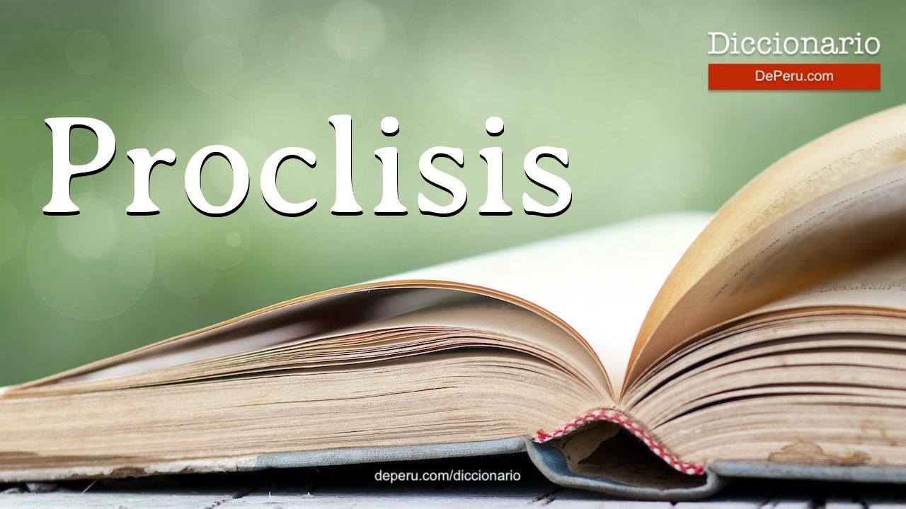 Proclisis