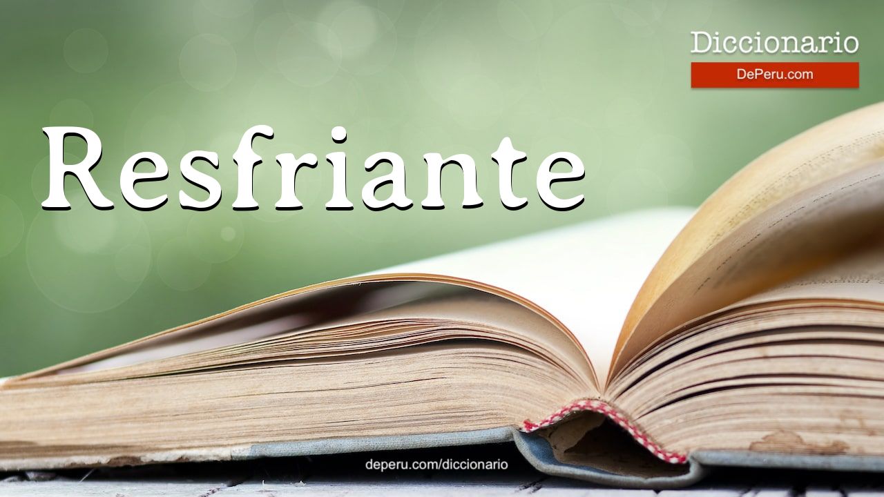 Resfriante