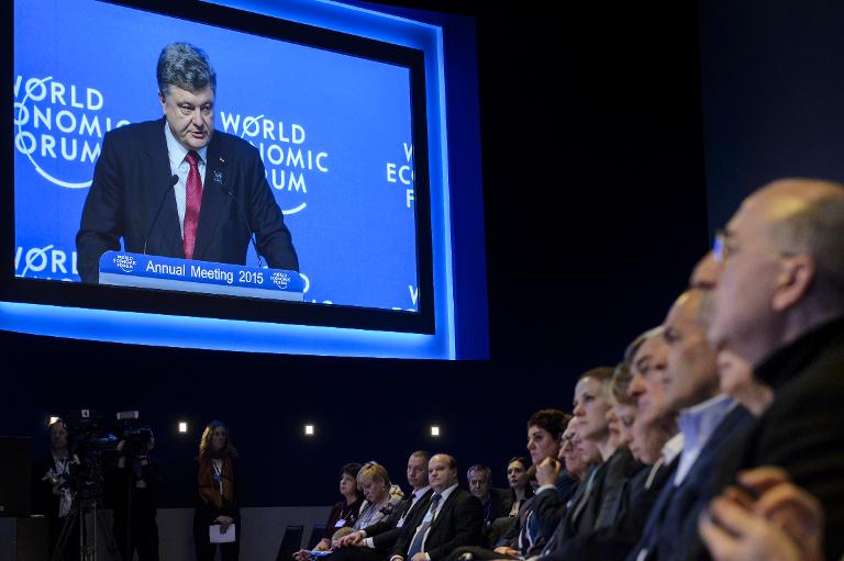 Davos - Ucrania - FMI - economía - deuda