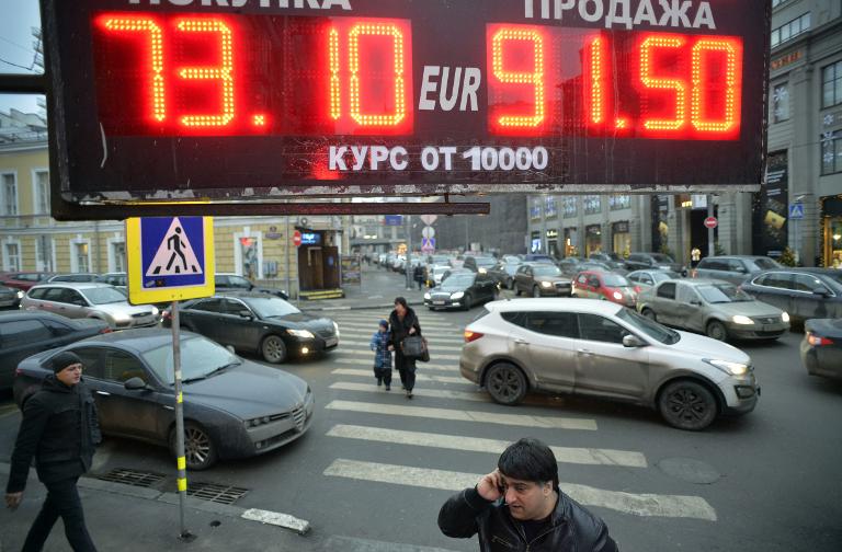 Rusia - economa - divisas