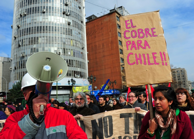 Chile,minera,huelga,cobre