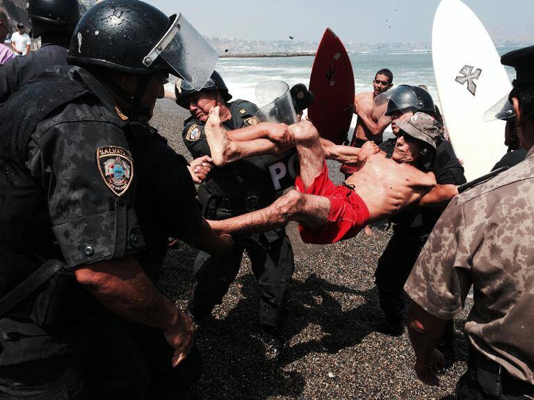 Perú,transporte,surf,manifestaciones,urbanismo