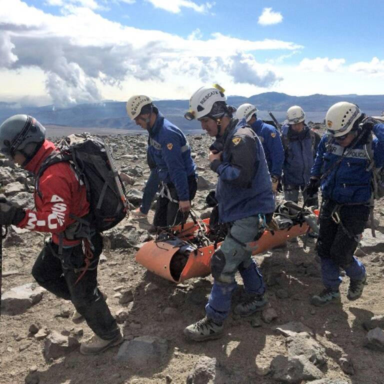 Ecuador - muerte - avalancha - montañismo - Francia - Suiza - Austria