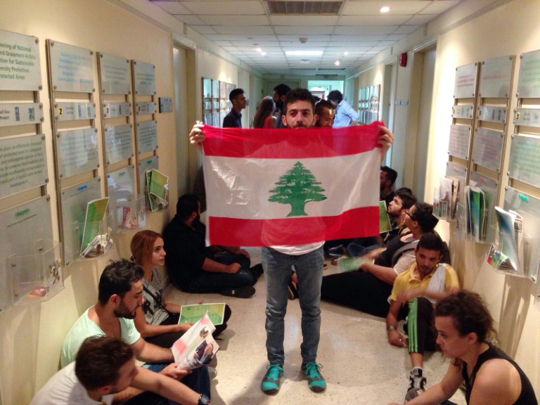 Libano,poltica,medioambiente,protestas