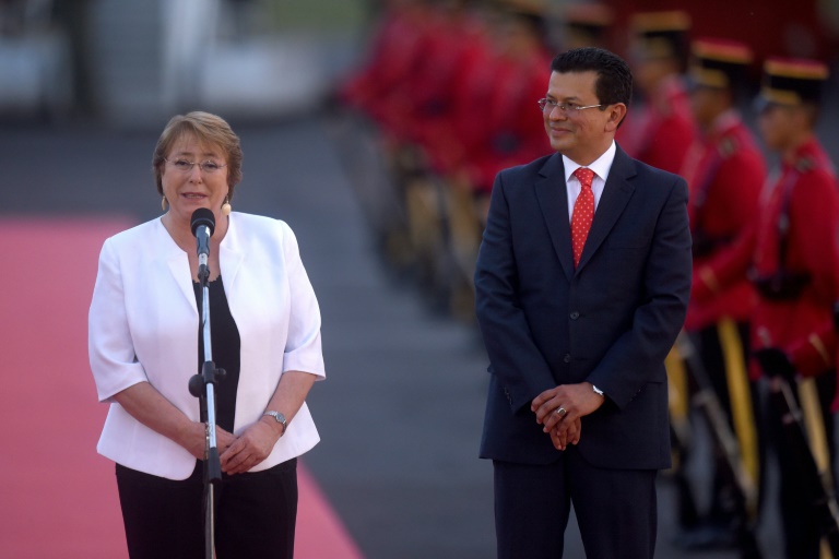 ElSalvador,Chile,diplomacia