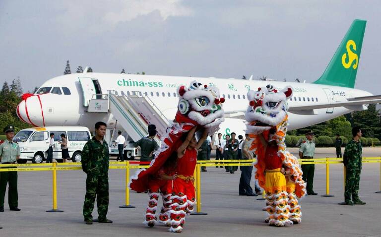 China - transporte - aviación - comercio