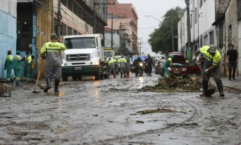 Brasil - lluvias - meteorología