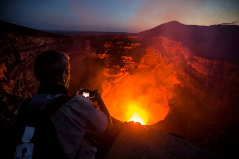 Nicaragua - EEUU - ciencias - volcán