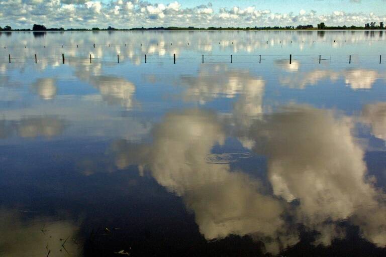 Argentina - educación - insólita - inundaciones - infancia - escuela - inundación