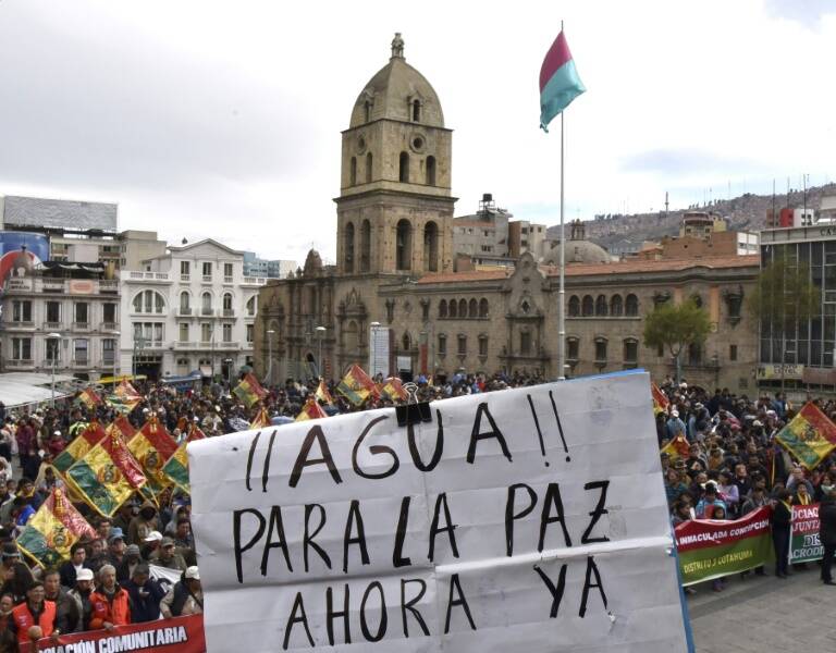 Bolivia - agua - medioambiente - indígenas