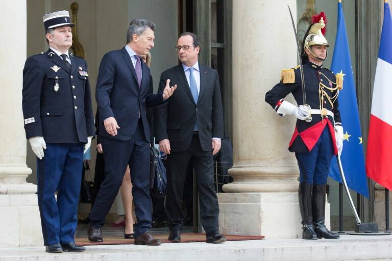 Francia - Argentina - diplomacia - comercio - UE - Brexit - GB