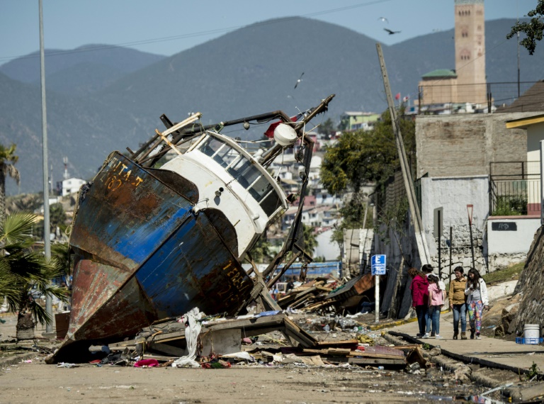 Chile - Japn - Desastres - sismo - terremoto - emergencia
