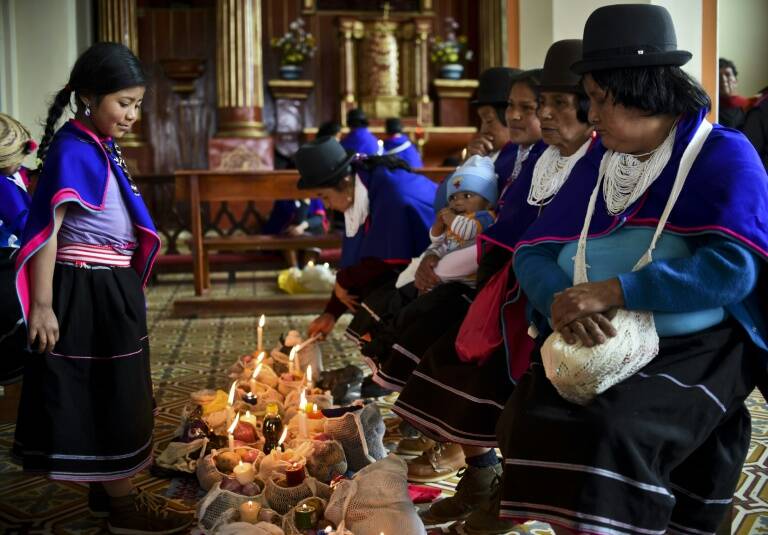 Colombia - ceremonia - tradicin - religin - indgenas