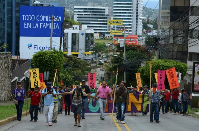 Honduras,polica,crimen,etnias,medioambiente