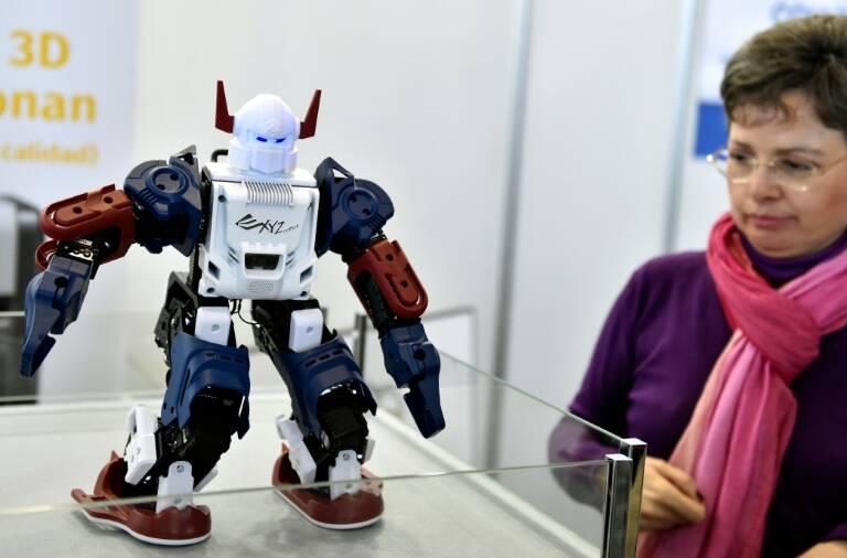 España,informática,robótica,feria