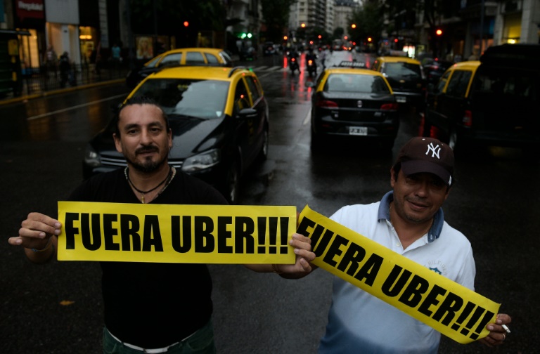 Argentina, transporte, taxis, sindicatos, trabajo