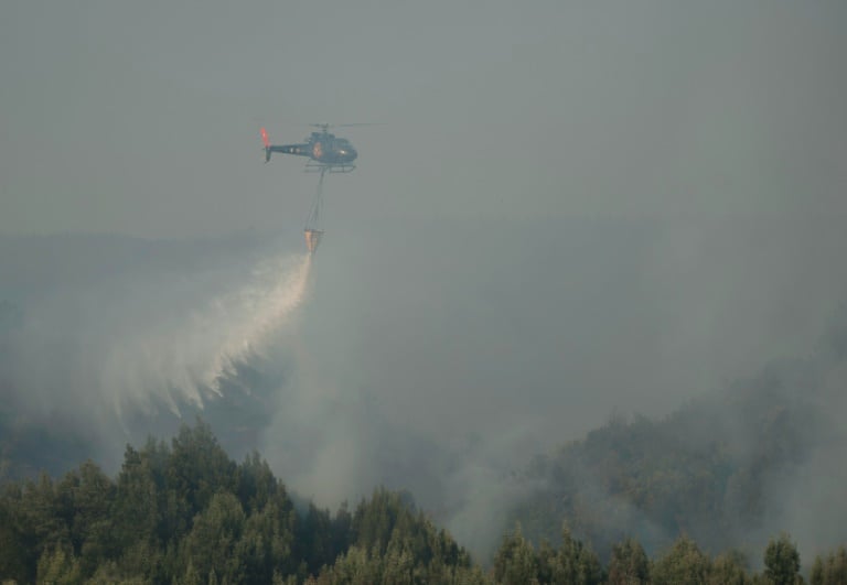 Chile - incendio - emergencia