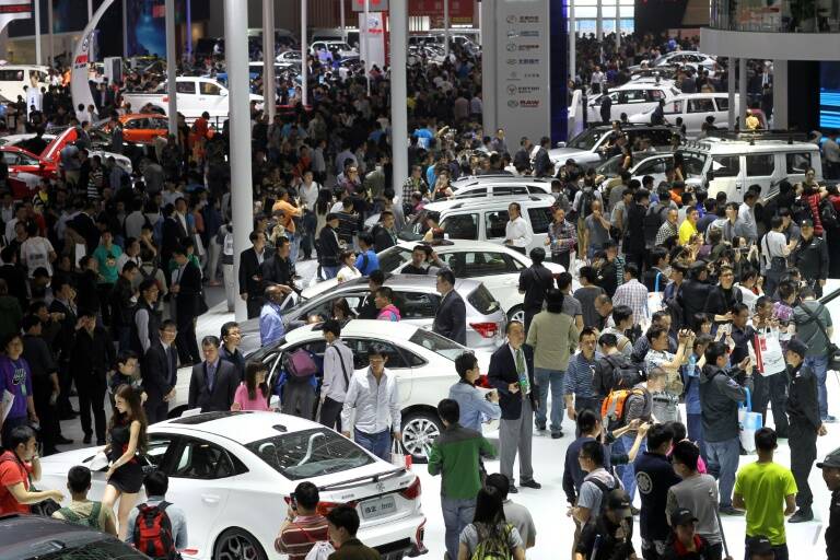 China - automóvil - consumo